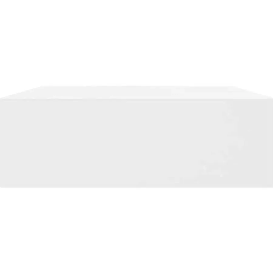 Wandplanken-vidaXL - Wandplank - Wit - MDF
