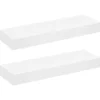 vidaXL - Wandplank - Wit - MDF