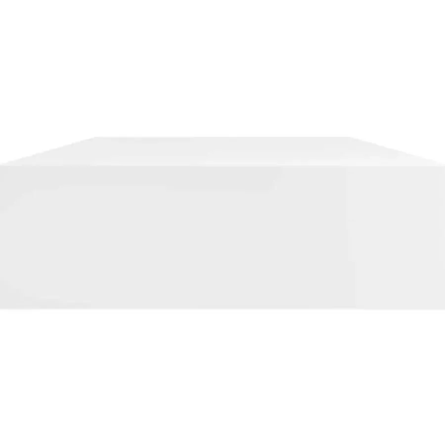 vidaXL - Wandplank - Wit - MDF