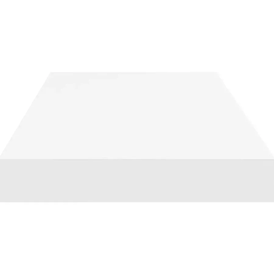 Wandplanken-vidaXL - Wandschap - Wit - MDF - 60 x 23.5 x 3.8 cm - 2 stuks