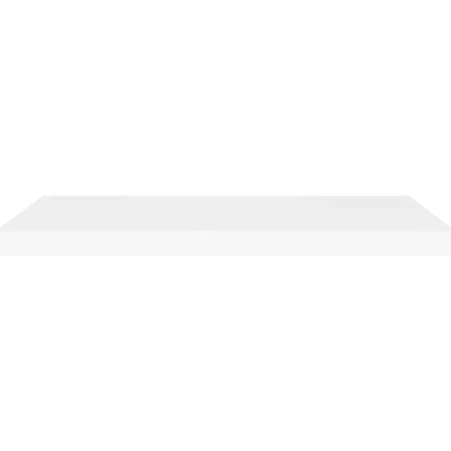 vidaXL - Wandschap - Wit - MDF - 80 x 23.5 x 3.8 cm