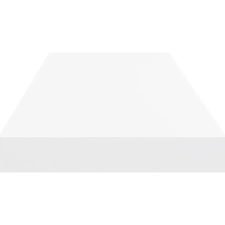 vidaXL - Wandschap - Wit - MDF - 80 x 23.5 x 3.8 cm