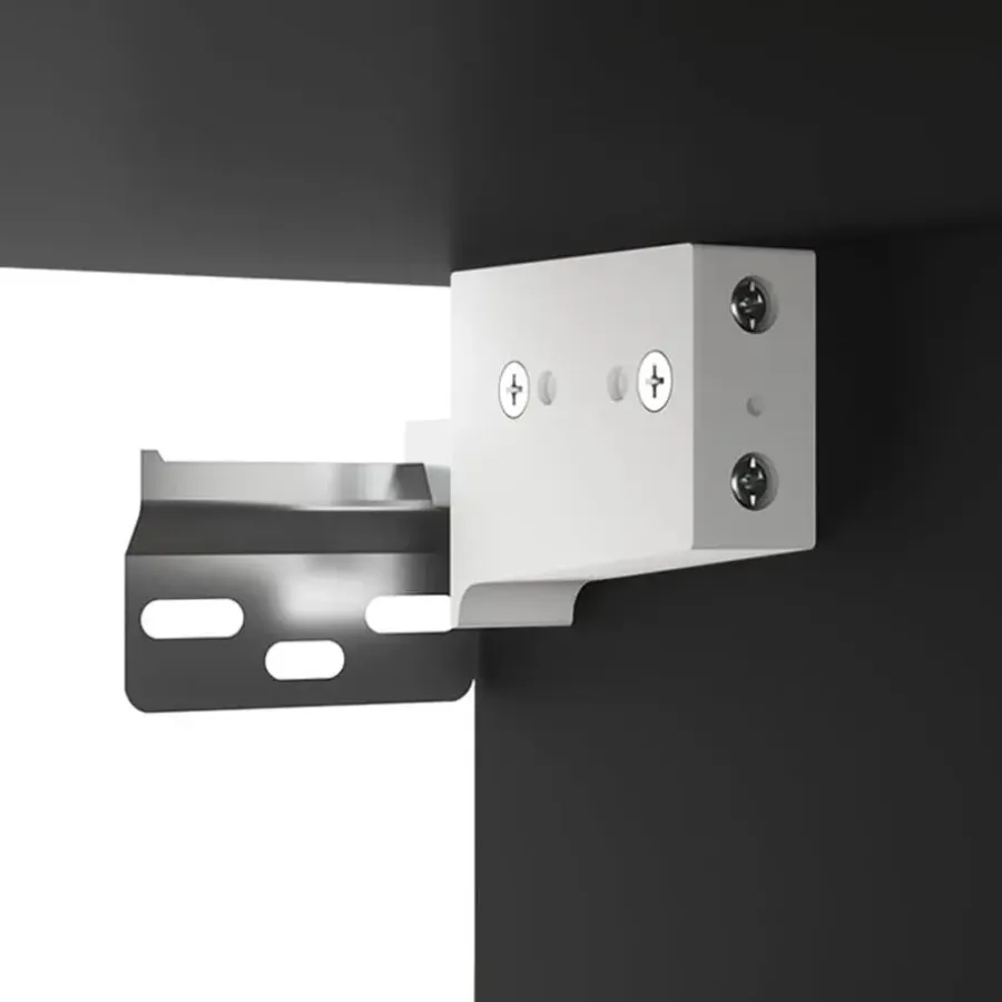 vidaXL - Wandschoenenkast - Zwart - Bewerkt hout