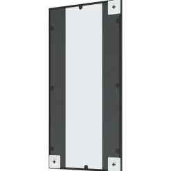 Spiegels-vidaXL - Wandspiegel - Zwart - IJzer - 40 x 80 cm