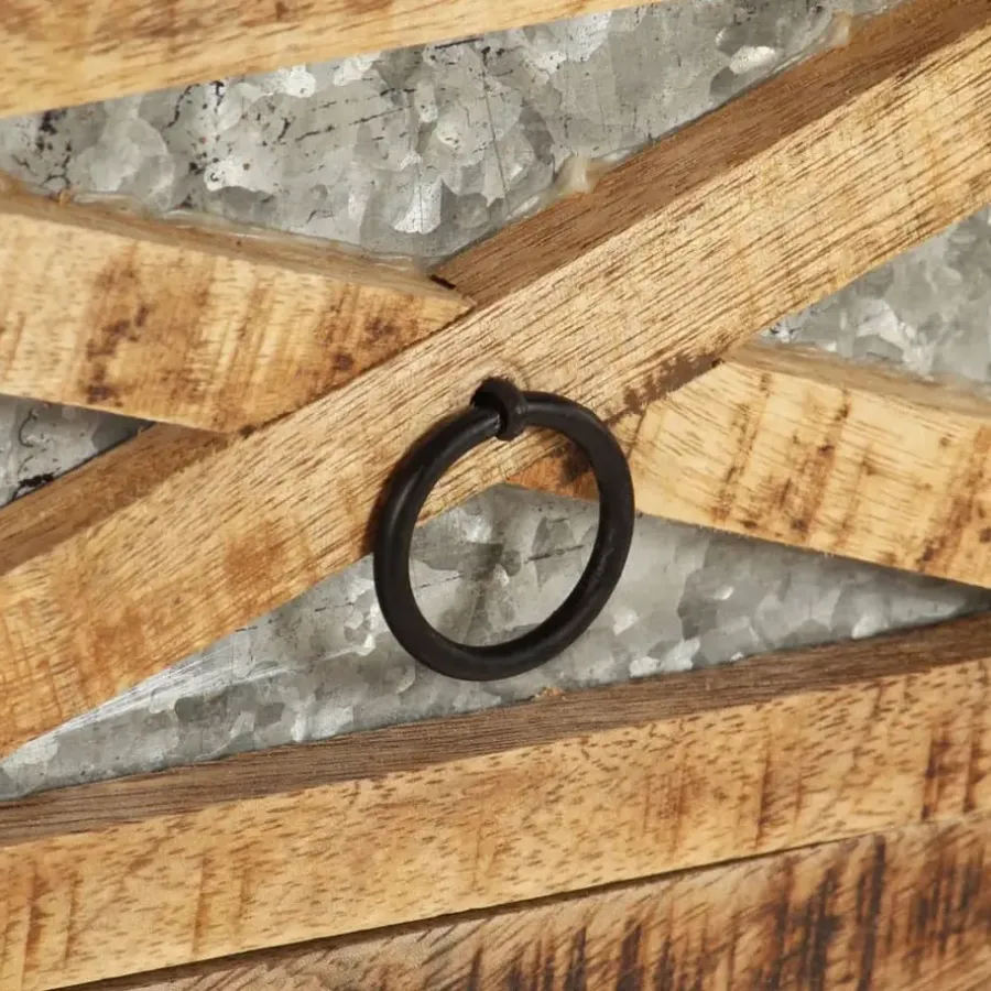 vidaXL - Wandtafel - Bruin - Hout