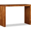 Sidetables-vidaXL - Wandtafel - Bruin - Hout