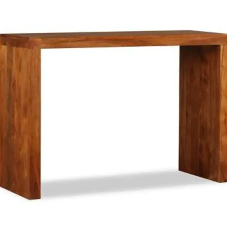 Sidetables-vidaXL - Wandtafel - Bruin - Hout