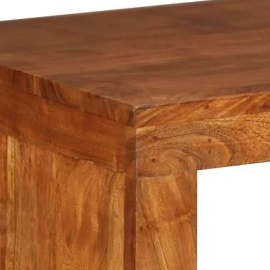 Sidetables-vidaXL - Wandtafel - Bruin - Hout