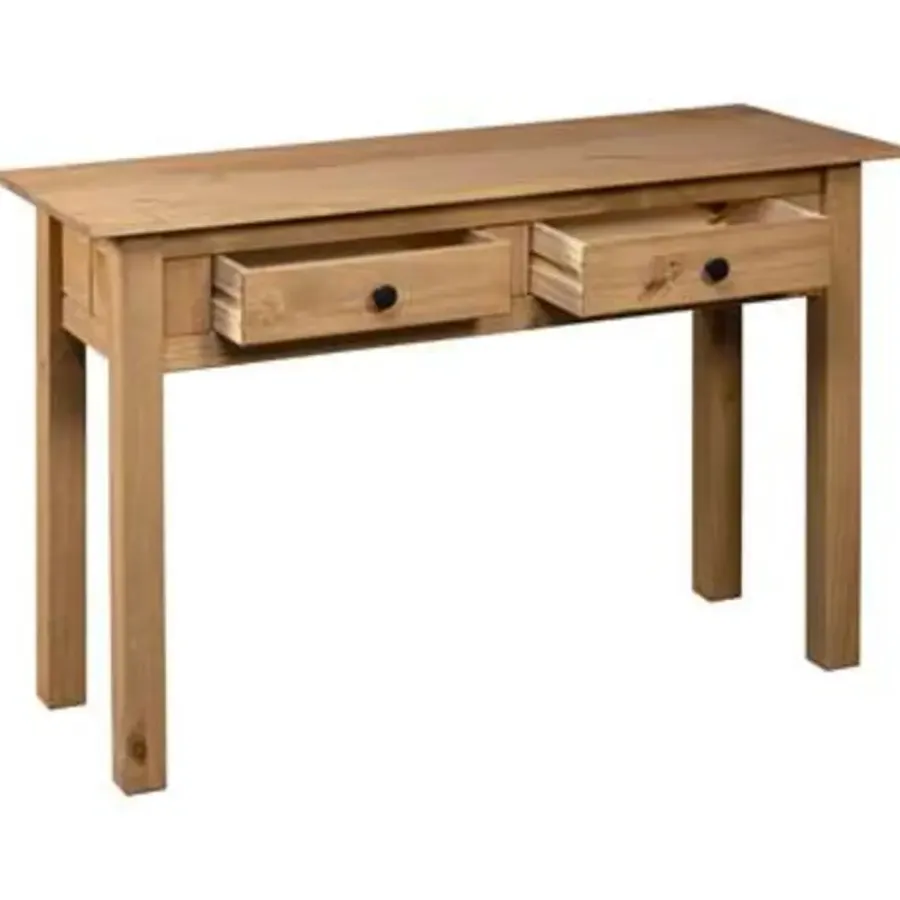 Sidetables-vidaXL - Wandtafel - Bruin - Grenenhout