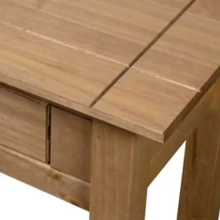 Sidetables-vidaXL - Wandtafel - Bruin - Grenenhout