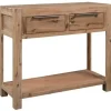vidaXL - Wandtafel - Bruin - Hout - 82 x 33 x 73 cm
