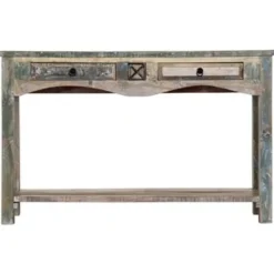 vidaXL - Wandtafel - Multikleur - Hout
