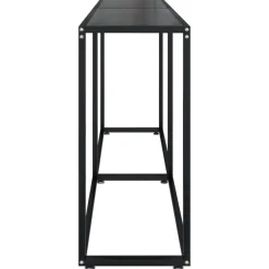 vidaXL - Wandtafel - Zwart - Glas