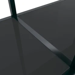Sidetables-vidaXL - Wandtafel - Zwart - Glas