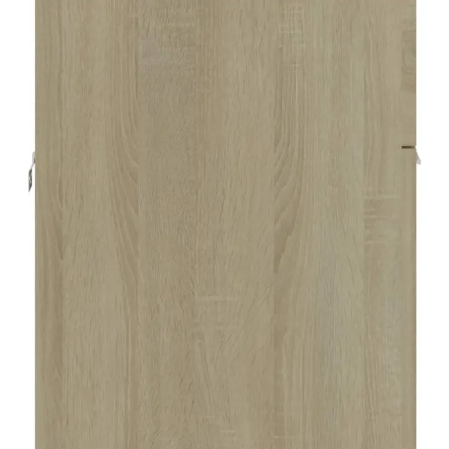 Wastafelkasten-vidaXL - Wastafelkast - Bruin - Bewerkt hout - 90 x 38.5 x 46 cm