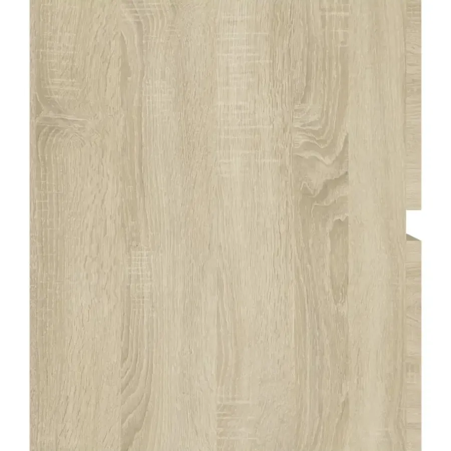 vidaXL - Wastafelkast - Bruin - Bewerkt hout - 100 x 38.5 x 45 cm
