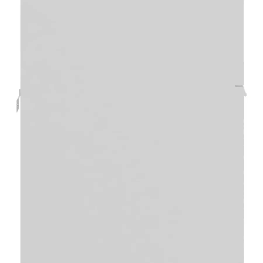Wastafelkasten-vidaXL - Wastafelkast - Wit - Bewerkt hout - 90 x 38.5 x 46 cm