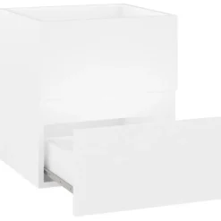 vidaXL - Wastafelkast - Wit - Bewerkt hout - 41 x 38.5 x 45 cm