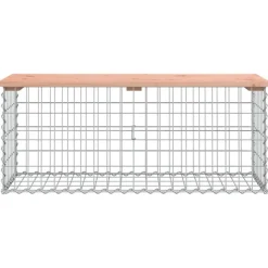 vidaXL - 2-zits Tuinbank schanskorfontwerp - Massief douglashout - 103x44x42 cm