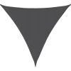 vidaXL - Zonnezeil - Antraciet - 4.5 x 4.5 x 4.5 m