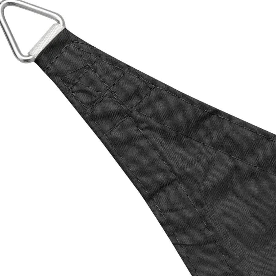 Schaduwdoeken-vidaXL - Zonnezeil - Antraciet - 3.6 x 3.6 m