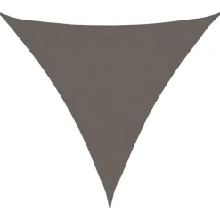 vidaXL - Zonnezeil - Antraciet - 3.6 x 3.6 x 3.6 m