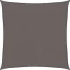 vidaXL - Zonnezeil - Antraciet - 3.6 x 3.6 m