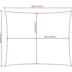 Schaduwdoeken-vidaXL - Zonnezeil - Beige - 2 x 3 m