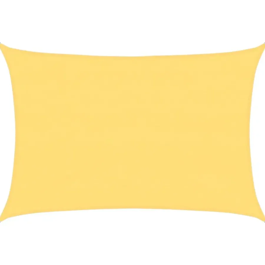 vidaXL - Zonnezeil - Beige - 4 x 6 m