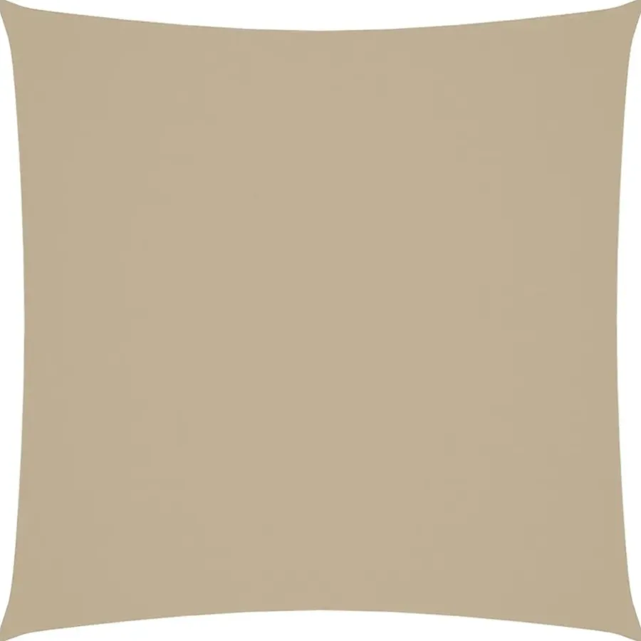 Schaduwdoeken-vidaXL - Zonnezeil - Beige - 3.6 x 3.6 m