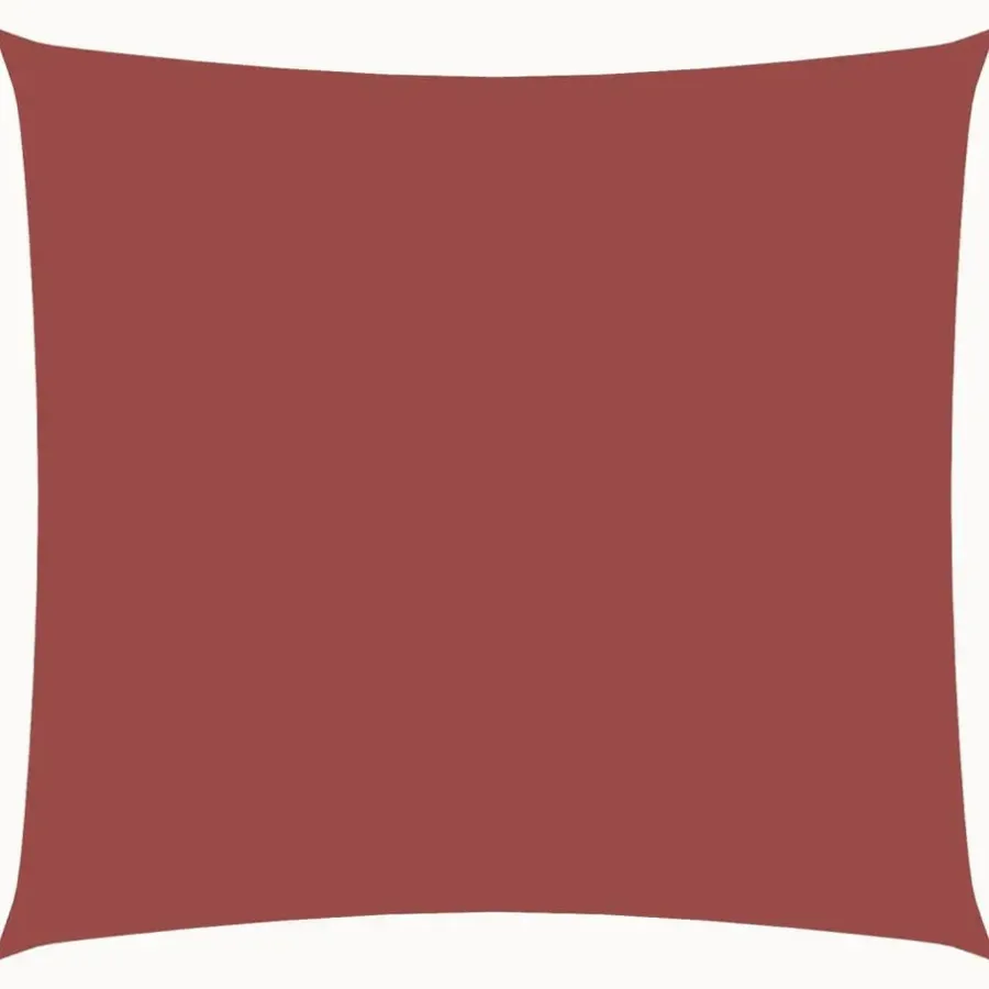 Schaduwdoeken-vidaXL - Zonnezeil - Bruin - 2 x 2 m