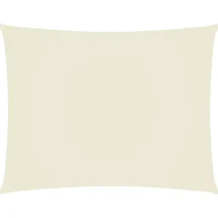 Schaduwdoeken-vidaXL - Zonnezeil - Crème - 4 x 6 m