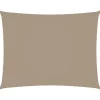 vidaXL - Zonnezeil - Taupe - 2 x 3 m