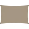 Schaduwdoeken-vidaXL - Zonnezeil - Taupe - 2 x 4 m