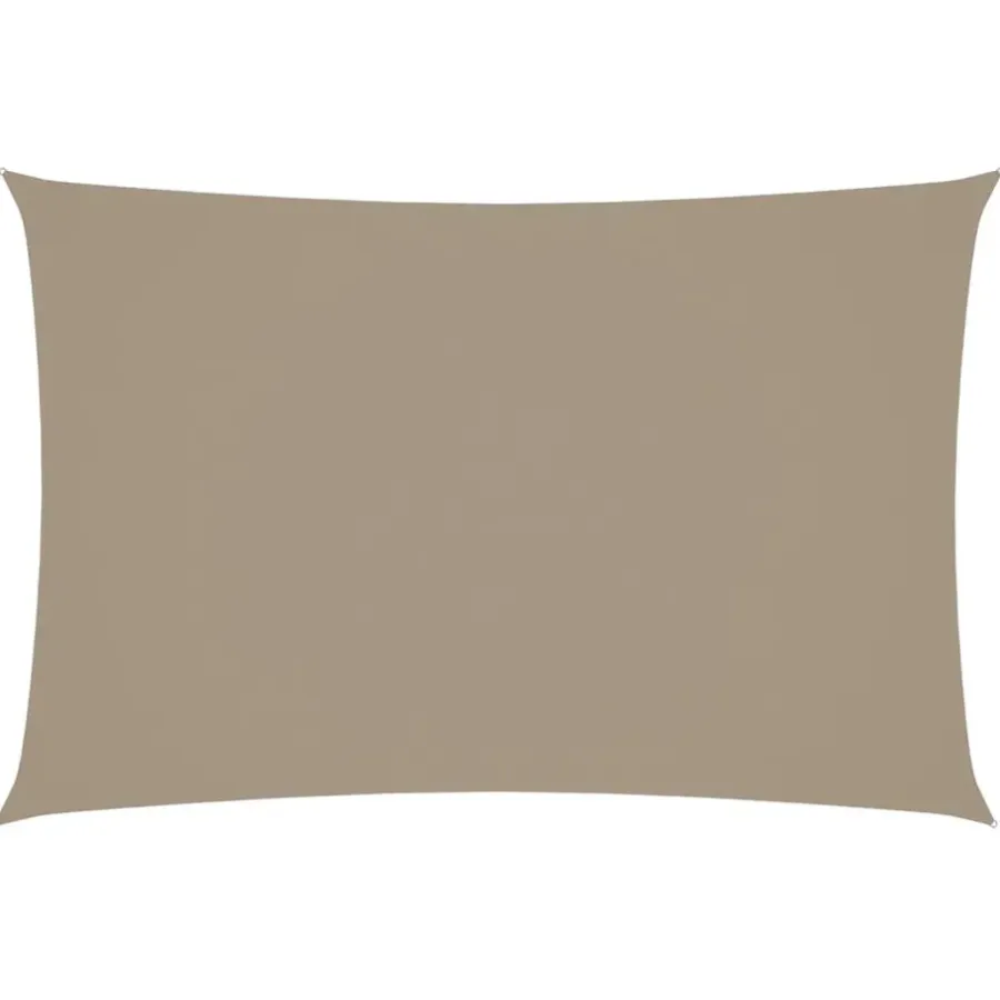 Schaduwdoeken-vidaXL - Zonnezeil - Taupe - 2 x 4 m