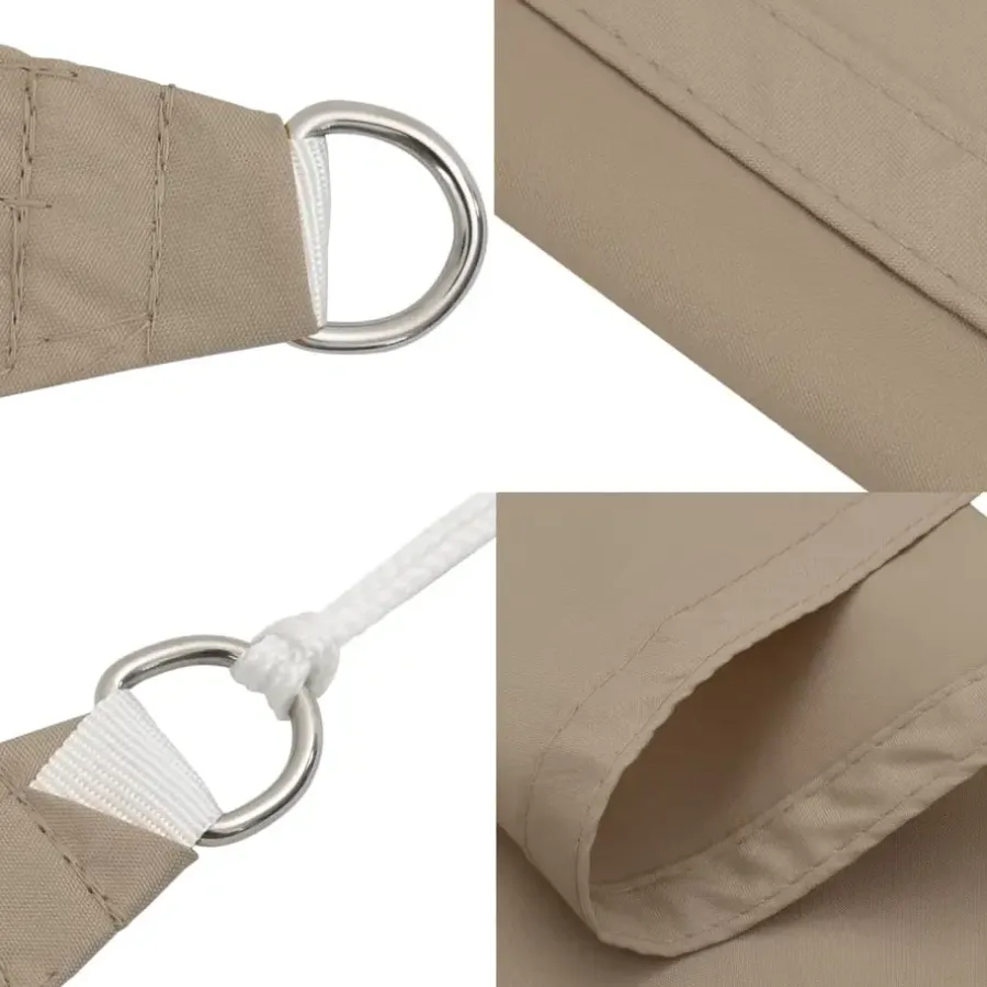 Schaduwdoeken-vidaXL - Zonnezeil - Taupe - 2 x 4 m