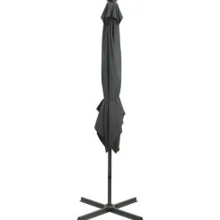 vidaXL - Zweefparasol - Antraciet - 250 cm