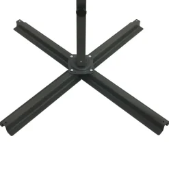 vidaXL - Zweefparasol - Zwart - 250 cm
