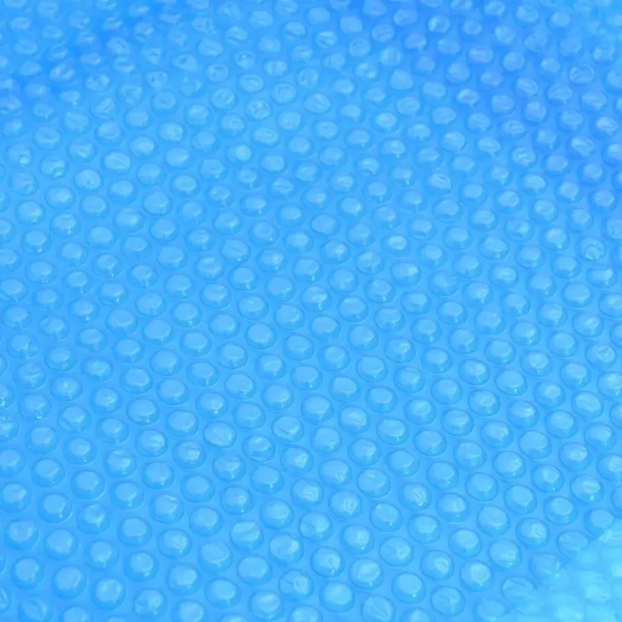 vidaXL - Zwembadzeil - Blauw - Kunststof