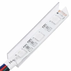 Tv Meubels-vidaXL - Zwevend LED TV-meubel glas legplank - Wit - 40x28.5x40 cm