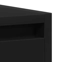 Wastafelkasten-vidaXL Badkamerkast 60x33x61 cm spaanplaat zwart