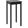 Bartafels-vidaXL Bartafel 55x55x107 cm MDF zwart