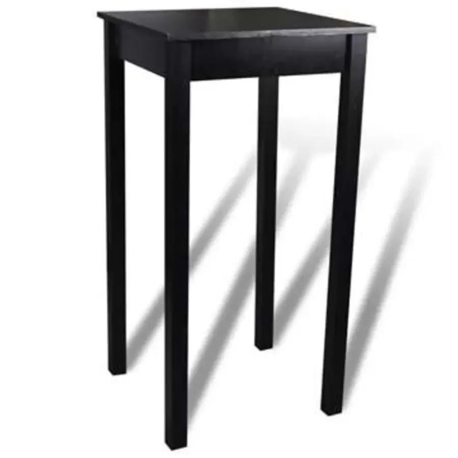Bartafels-vidaXL Bartafel 55x55x107 cm MDF zwart