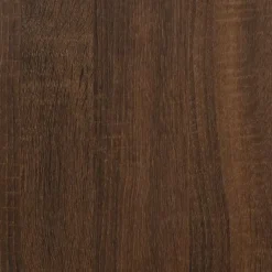 Bijzettafels-vidaXL Bijzettafels - Industrieel - Bruin eiken - Hout - 40x42x50 cm - Set van 2