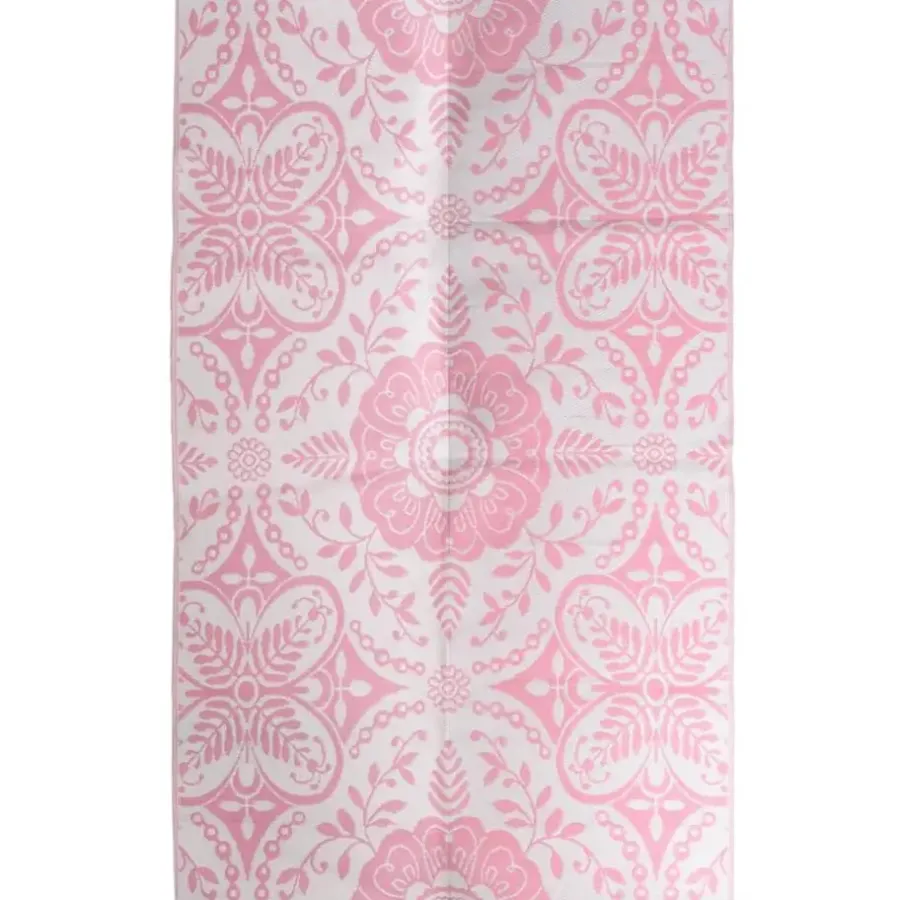 Buiten Vloerkleden|Buiten Vloerkleden-vidaXL Buitenkleed ARAKIL 160x230 cm PP roze
