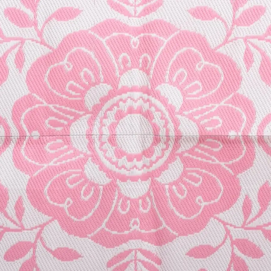 Buiten Vloerkleden|Buiten Vloerkleden-vidaXL Buitenkleed ARAKIL 160x230 cm PP roze