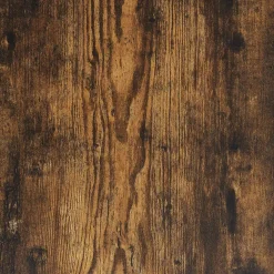 Rechthoekige Eettafels-vidaXL Eettafel - Gerookt eiken - Bewerkt hout - 140x74.5x76 cm