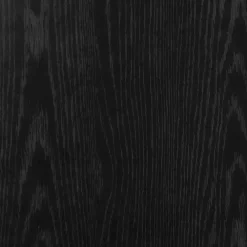 Rechthoekige Eettafels-vidaXL Eettafel - Rechthoekige tafel - Zwart eiken - Bewerkt hout - 120x60x76 cm