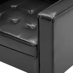 Fauteuils-vidaXL Fauteuils kunstleer zwart