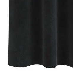 vidaXL Gordijne - Verduisterend - Zwart - 140x225 cm - Fluweel - 2 Stuks